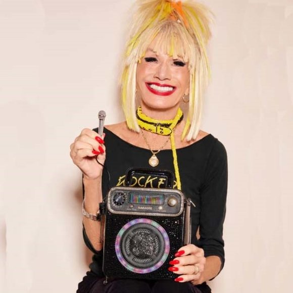 Betsey Johnson Karaoke Duet Handbag - Mini Microphone & Built-in Speaker Music - Picture 7 of 11